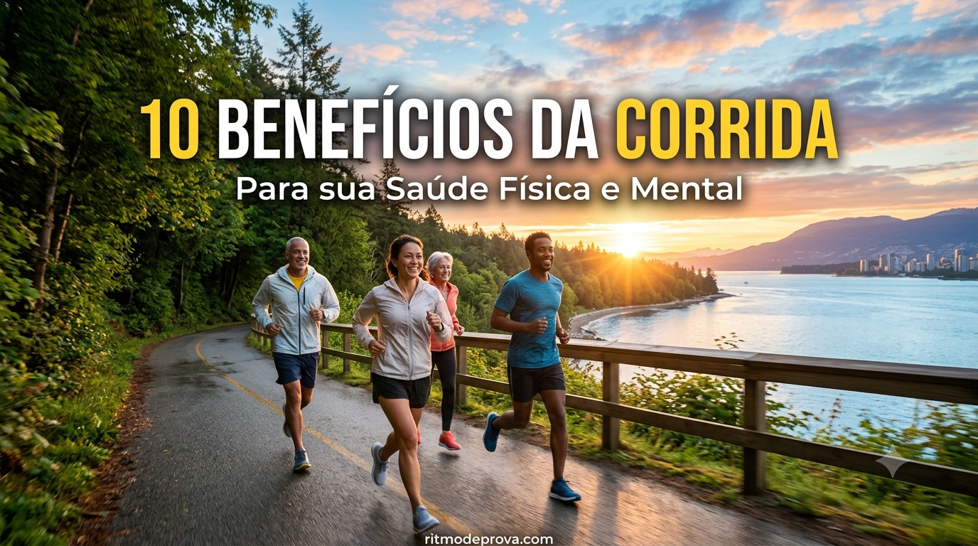 10 benefícios da corrida para saúde física e mental