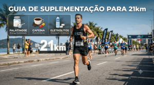 Leia mais sobre o artigo Guia de Suplementação para 21km: Como Usar Palatinose, Cafeína e Eletrólitos