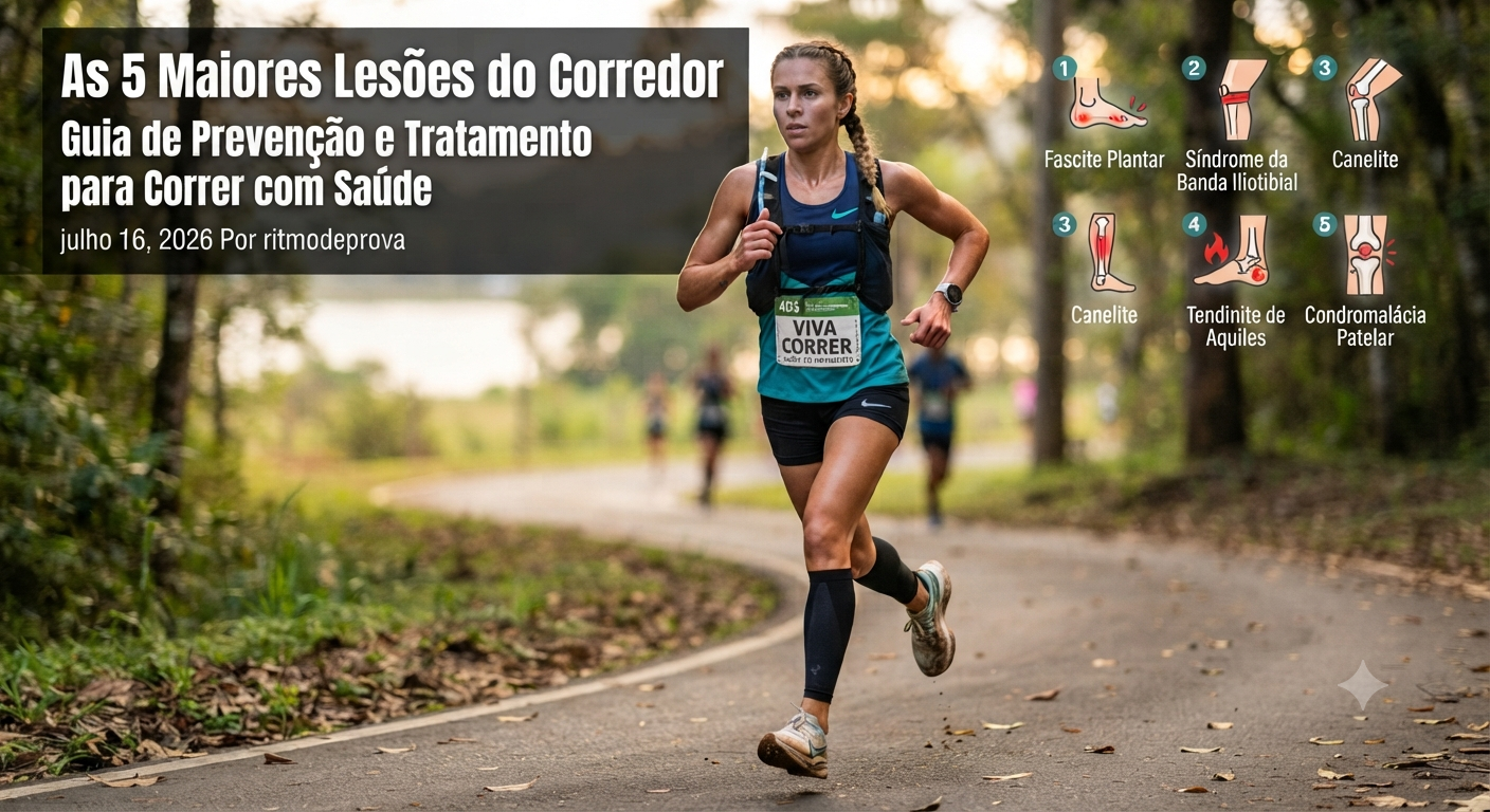 As 5 Maiores Lesões do Corredor Guia de Prevenção e Tratamento para Correr com Saúde