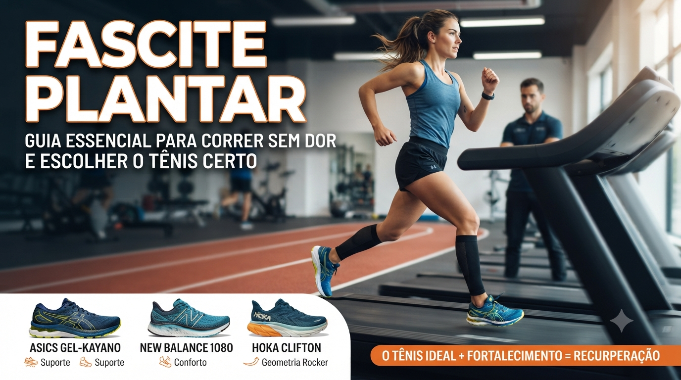 Melhores Tênis para Fascite Plantar