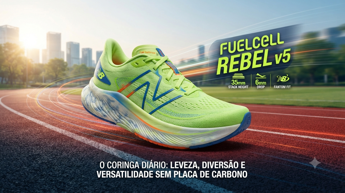 New Balance FuelCell Rebel v5 Review Completo, Análise Detalhada e Para Quem É Este Tênis
