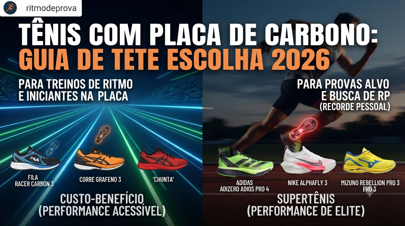 Leia mais sobre o artigo Tênis com Placa de Carbono: Guia de Escolha 2026