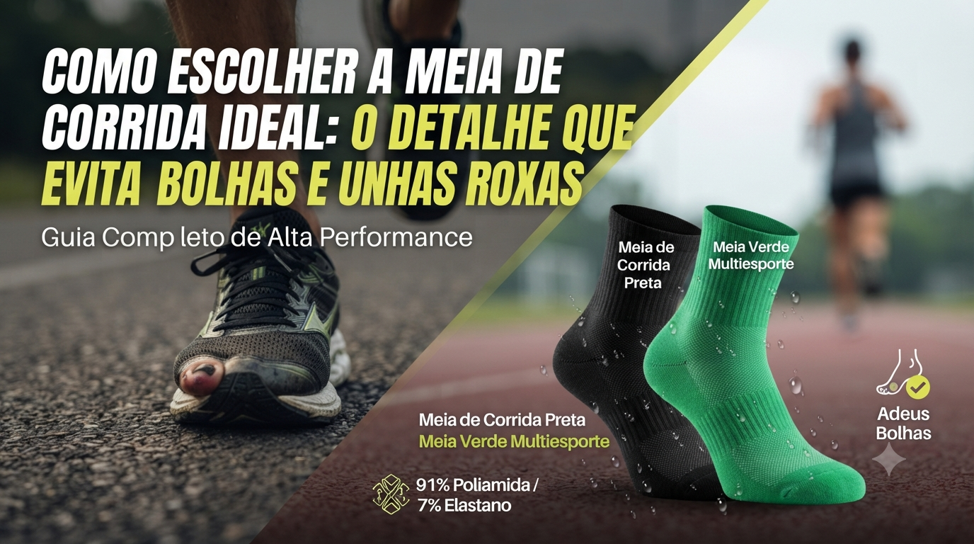 Como Escolher a Meia de Corrida Ideal