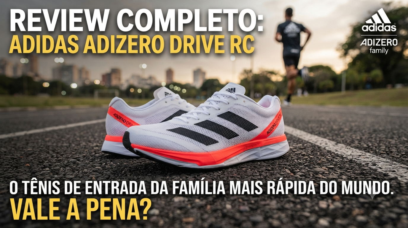 Review Completo Adidas Adizero Drive RC O Tênis de Entrada da Família Mais Rápida do Mundo Vale a Pena